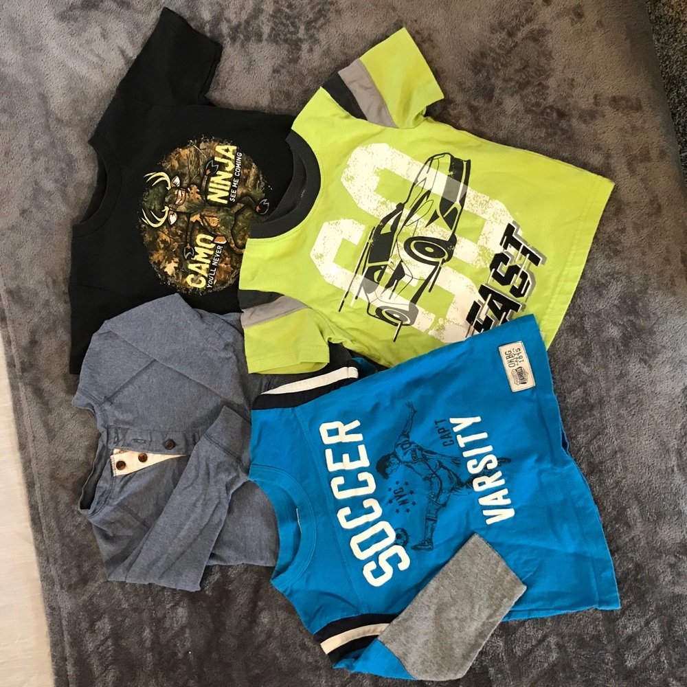 Boy 2T shirts.